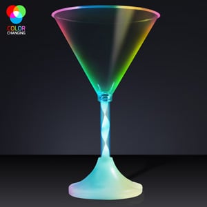 Light Up Martini Glasses by FlashingBlinkyLights
