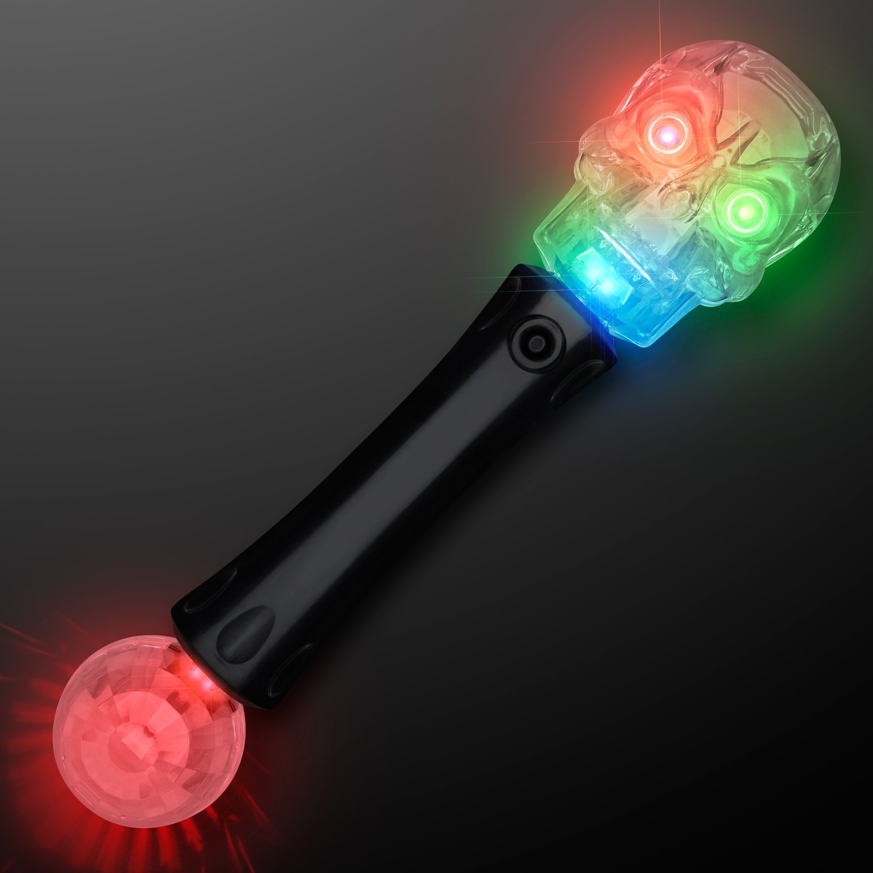  FlashingBlinkyLights Light Up Curved Pirate Sword with LED  Crystal Ball : Toys & Games