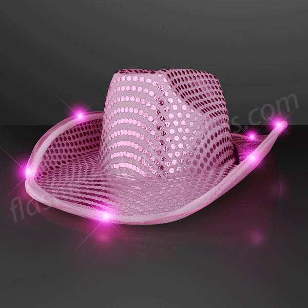 lighted cowboy hats